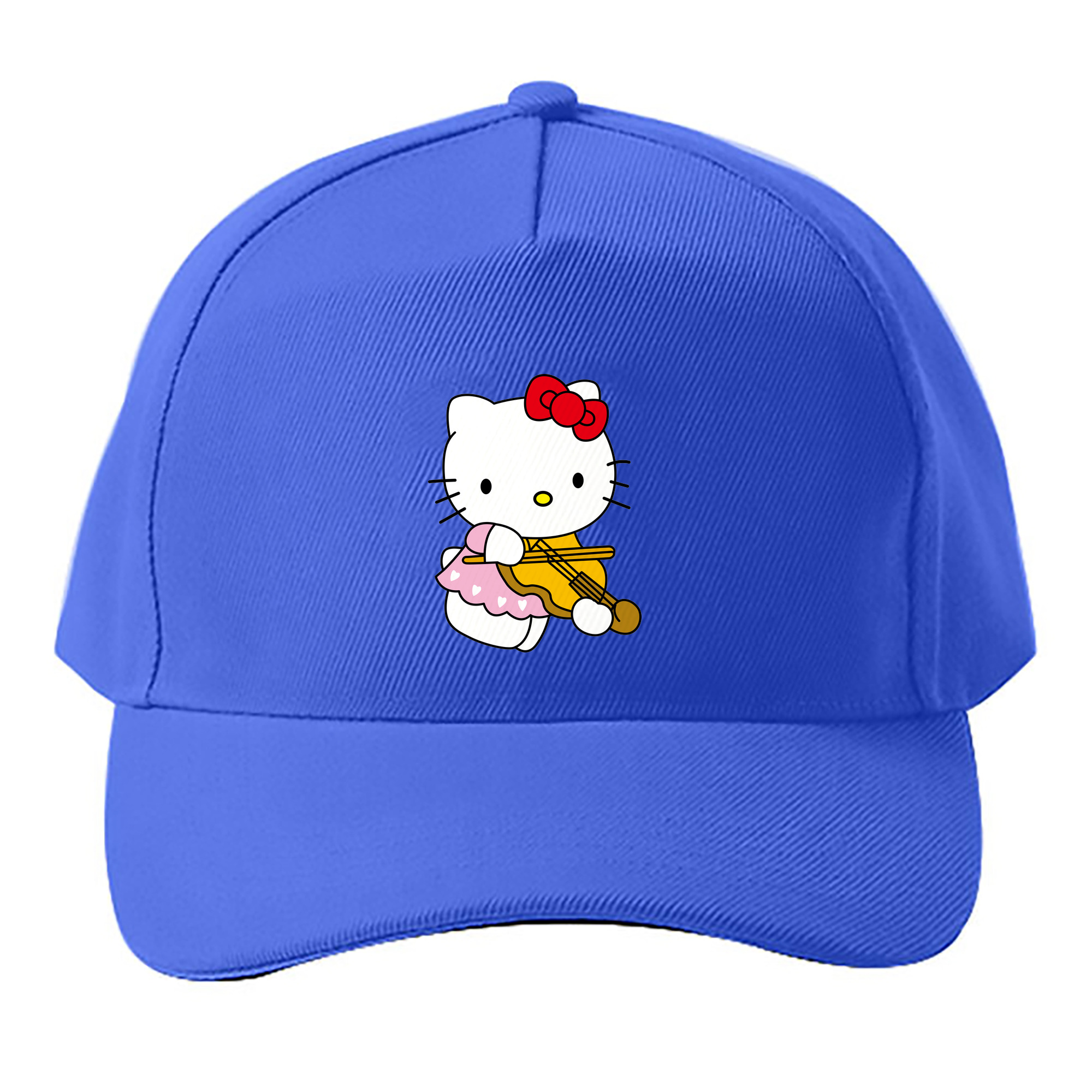 （画像用） Hello Kitty ハローキティ ベースボールキャップ 綿100％ 男女兼用 帽子 スポーツ